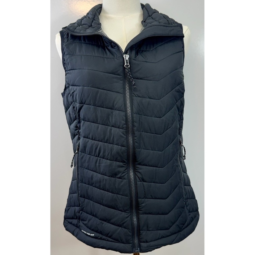 Columbia Womens Powder Lite Vest Black Size Medium